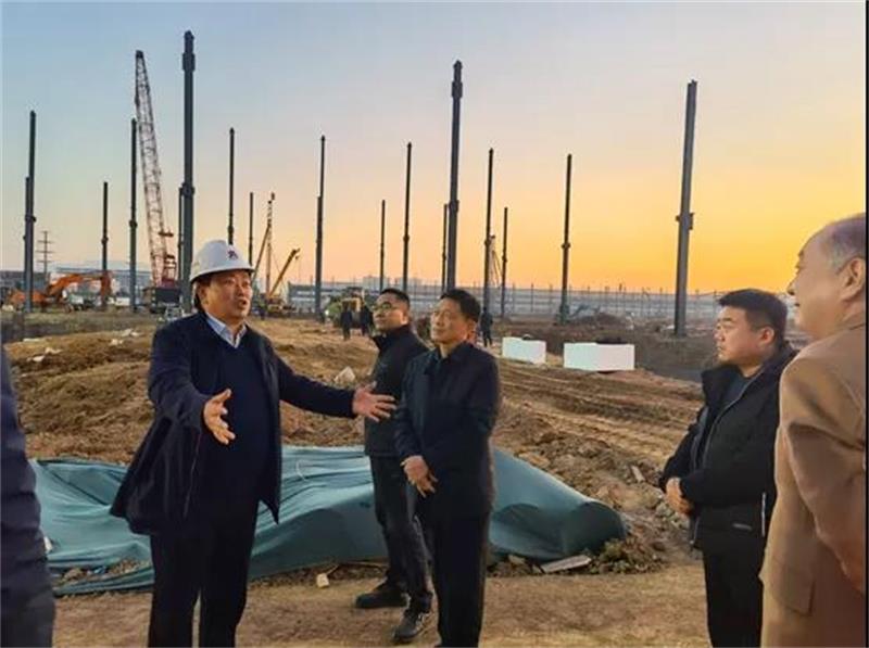 省發改委二級巡視員宋海平調研義瑞新材料項目