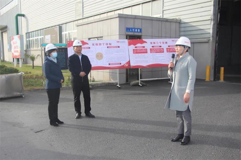 鞏義市“兩新”黨建觀摩團到明泰鋁業觀摩指導黨建工作